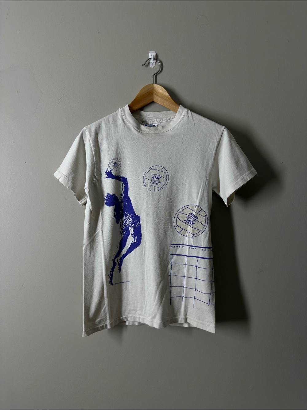 Vintage 1991 WestBeach Canada Volleyball Tee